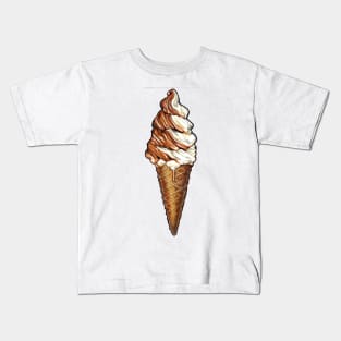 Soft Serve Twist Kids T-Shirt